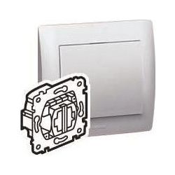 Legrand Einsatz Doppel-Wechselschalter, beleuchtet, Unterputz, 250V, 10A, 71x71x32,5mm,... LEGRAND-775608 3245067756089 (Abb. 1)