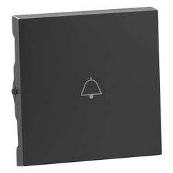 Legrand Wippe SEANO, Klingelsymbol, 56x55,6x8,2mm, Thermoplast, Schwarz, 765312... LEGRAND-765312 3414972542678 (Abb. 1)