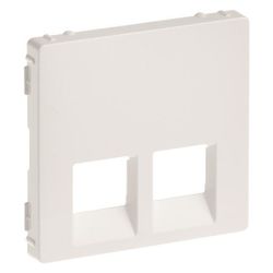 Legrand Abdeckung Valena Life RJ11/RJ45 2-fach, mit Klappdeckel, Unterputz, Kunststoff,... LEGRAND-755420 3414970459602 (Abb. 1)