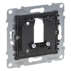 Legrand Kabelauslass-Einsatz SEANO, Unterputz, mit Zugentlastung, 12mm, IP20, 765500... LEGRAND-765500 3414972553117 (Abb. 1)