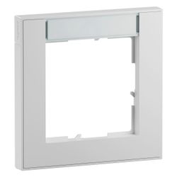 Legrand Abdeckrahmen SEANO+ 1-fach, 87x87x9,8mm, Kunststoff, Ultraweiß, 765891... LEGRAND-765891 3414972547512 (Abb. 1)