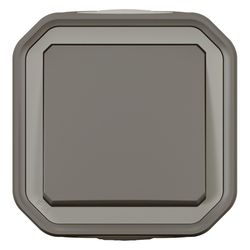 Legrand Wechselschalter Plexo New 069761L, 10A, IP55, IK08, Thermoplast, Anthrazit... LEGRAND-069761L 3414971882522 (Abb. 1)