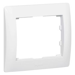Legrand Rahmen 1-fach Galea, 83x91x12mm, Kunststoff, Ultraweiß, 771001... LEGRAND-771001 3245067710012 (Abb. 1)
