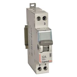 Legrand Wechselschalter CX3 412902, 1 Wechsler 32A, 250V, 1TE, 94x17,7x76mm... LEGRAND-412902 3414970531674 (Abb. 1)