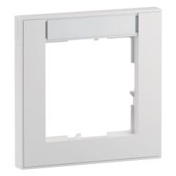 Legrand Abdeckrahmen SEANO+ 1-fach, 87x87x9,8mm, Kunststoff, Ultraweiß, 765891... LEGRAND-765891 3414972547512 (Abb. 1)