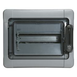 Legrand Feuchtraumverteiler Plexo³ 1-reihig 12 Module, IP65, IK09, 282x340x141mm, Kunst... LEGRAND-601981 3245066019819 (Abb. 1)