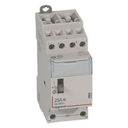 Legrand Installationsschütz CX3 412561, 230V, 25A, 4 Schließer, mit Handschalter, 2 Tei... LEGRAND-412561 3245064125611 (Abb. 1)