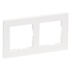 Legrand 2-fach Rahmen SEANO+, 86x157mm, Kunststoff, Ultraweiß, 765182... LEGRAND-765182 3414972548328 (Abb. 1)