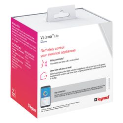 Legrand Funk-Steckdose Valena Life with Netatmo, 16A, Unterputz, 86x86x45mm, Kunststoff... LEGRAND-752194 3414971154438 (Abb. 1)