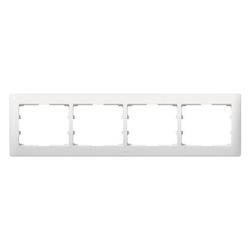 Legrand Rahmen 4-fach Galea, 83x304x12mm, Kunststoff, Ultraweiß, 771004... LEGRAND-771004 3245067710043 (Abb. 1)