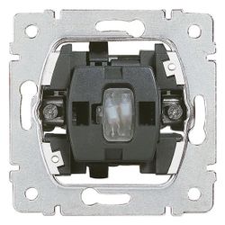 Legrand Einsatz Wechselschalter beleuchtet, 250V 10A, 71x71x32,5mm, Kunststoff, 775602... LEGRAND-775602 3245067756027 (Abb. 1)
