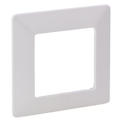 Legrand Abdeckrahmen Valena Life 1-fach, 86x86x10mm, Thermoplast, Ultraweiß, 754001... LEGRAND-754001 3414970454201 (Abb. 1)