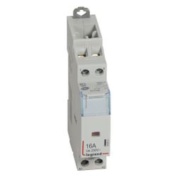 Legrand Installationsschütz CX3 412521, 16A, 230V, 1 Schließer 1 Öffner, Grau, 412521... LEGRAND-412521 3245064125215 (Abb. 1)