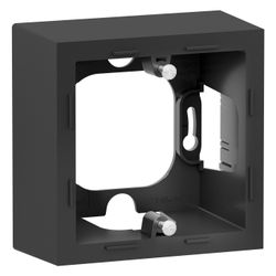 Legrand Aufputzgehäuse SEANO 1-fach, 88,5x88,5x43,3mm, Thermoplast, Anthrazit... LEGRAND-765498 3414972542265 (Abb. 1)