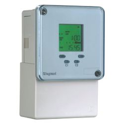 Legrand Wochenschaltuhr MaxiRex D72/1 Plus, 1 Kanal, 230V, 72x72mm, IP20, 049680... LEGRAND-049680 4010957496807 (Abb. 1)