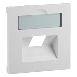 Legrand SEANO Zentralplatte 1x RJ45, mit Beschriftungsfeld, Unterputz, Kunststoff, Ultr... LEGRAND-765158 3414972544863 (Abb. 1)
