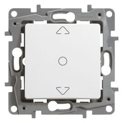 Legrand Niloe Jalousieschalter, 250V, 6A, Unterputz, Kunststoff, Ultraweiß, 664511... LEGRAND-664511 3245066645117 (Abb. 1)