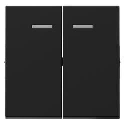 Legrand Serienwippe SEANO, mit Lichtauslass, Thermoplast, Schwarz, 55,6x56x8,2mm, 76530... LEGRAND-765309 3414972543125 (Abb. 1)