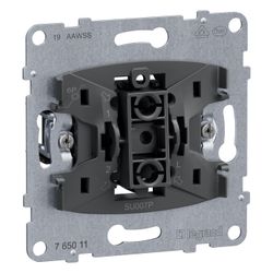 Legrand Tastereinsatz SEANO, Wechselkontakt, 10 A, Steckklemme, Unterputz, 765011... LEGRAND-765011 3414972550222 (Abb. 1)