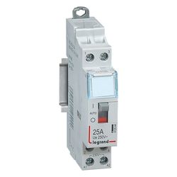 Legrand Installationsschütz CX3 412544, 230V 25A 2S, mit Handschalter, 17,8x94,9x72,6mm... LEGRAND-412544 3245064125444 (Abb. 1)