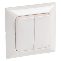 Legrand Wippe Creo, 82x82x12mm, Kunststoff, Ultraweiß, 776162... LEGRAND-776162 3245067761625 (Abb. 1)
