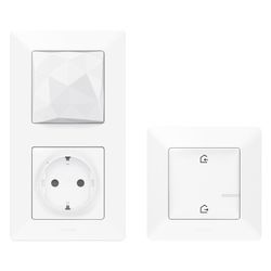 Legrand Starterpaket Valena Life with Netatmo, Unterputz, Ultraweiss, 752196... LEGRAND-752196 3414971154476 (Abb. 1)
