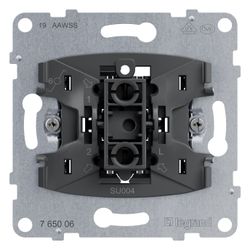 Legrand Wechselschalter SEANO, 10 AX, 250 V, Unterputz, Steckklemme, 72,9x72,9x40mm, Ku... LEGRAND-765006 3414972553193 (Abb. 1)