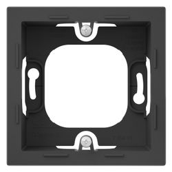 Legrand Aufputzgehäuse SEANO 1-fach, 88,5x88,5x43,3mm, Thermoplast, Anthrazit... LEGRAND-765498 3414972542265 (Abb. 1)