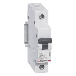 Legrand Leitungsschutzschalter RX3 B16A, 1-polig, 6kA, 230V, 1TE, Grau, 419136... LEGRAND-419136 3414970366726 (Abb. 1)