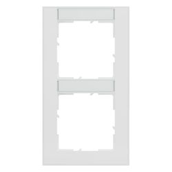 Legrand Abdeckrahmen SEANO+ 2-fach vertikal, 158x87x9,8mm, Kunststoff, Ultraweiß... LEGRAND-765992 3414972547574 (Abb. 1)