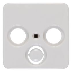 Legrand Abdeckung Antennen-Steckdose Creo, Zentralplatte, Kunststoff, Ultraweiß, 776282... LEGRAND-776282 3245067762820 (Abb. 1)