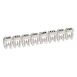 Legrand Kennzeichnungssystem CAB 3 Ziffer 9, 0,5-1,5mm2, 5x3mm, Kunststoff, Weiß, 03821... LEGRAND-038219 3245060382193 (Abb. 1)