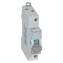 Legrand Lasttrennschalter DX3, 1-polig, 20A, 250V, 1TE, IP20, Grau, RAL 7035, 406401... LEGRAND-406401 3245064064019 (Abb. 1)