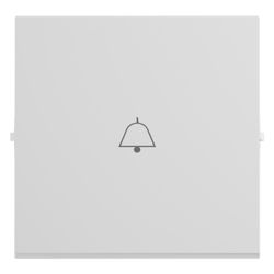 Legrand Wippe SEANO, Klingelsymbol, Kunststoff, Ultraweiß, 55,6x56x8,2mm, 765112... LEGRAND-765112 3414972542616 (Abb. 1)