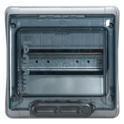 Legrand Feuchtraumverteiler Plexo3, IP65, IK09, 1-reihig, 8 Module, 200x200x115,6mm, Ku... LEGRAND-601978 3245066019789 (Abb. 1)