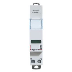 Legrand Meldeleuchte CX3, 110/400V AC, 1TE, Grün, 412926... LEGRAND-412926 3414970531438 (Abb. 1)