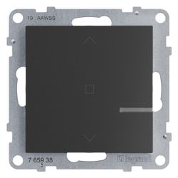 Legrand Rollladenschalter Seano with Netatmo, 500W, Unterputz, Anthrazit, 765938... LEGRAND-765938 3414972637947 (Abb. 1)