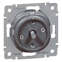 Legrand Zeitschalter-Einsatz, 0-15 min, Unterputz, 250V, 16A, Kunststoff, Anthrazit, 77... LEGRAND-775962 3245067759622 (Abb. 1)