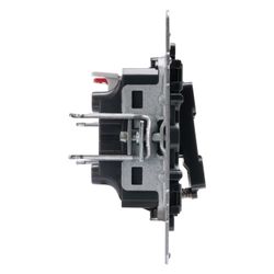 Legrand Rollladen-/Jalousietaster SEANO, 2 Tasten-System, Unterputz, 250V, 6A, 72,9x72,... LEGRAND-765048 3414972665049 (Abb. 1)