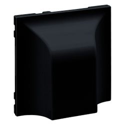 Legrand Kabelauslass-Abdeckung SEANO Zentralplatte, IP20, Thermoplast, Schwarz, 56,9x56... LEGRAND-765800 3414972546386 (Abb. 1)