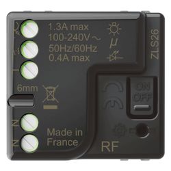 Legrand Mikromodul Ein/Aus Valena with Netatmo, 300W, 230V, Kunststoff, Schwarz, 064888... LEGRAND-064888 3414971396449 (Abb. 1)