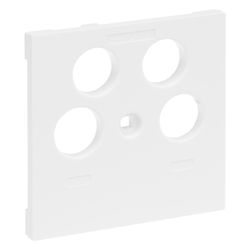 Legrand SEANO Abdeckung TV-R-SAT-SAT, Unterputz, Kunststoff, Ultraweiß, 765157... LEGRAND-765157 3414972545105 (Abb. 1)