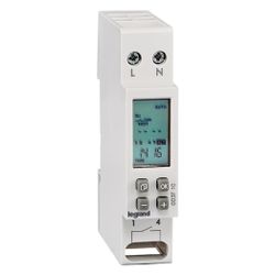 Legrand Wochenzeitschaltuhr MicroRex D11, 1-Kanal, 230V, 1TE, 16A, IP20, 003710... LEGRAND-003710 3414970955814 (Abb. 1)