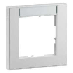 Legrand Abdeckrahmen SEANO+ 1-fach, 87x87x9,8mm, Kunststoff, Ultraweiß, 765891... LEGRAND-765891 3414972547512 (Abb. 1)