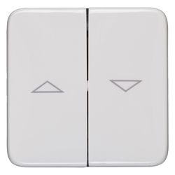 Legrand Jalousiewippe Creo, Pfeilsymbol, 56x56x14,3mm, Kunststoff, Ultraweiß, 776214... LEGRAND-776214 3245067762141 (Abb. 1)