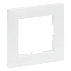 Legrand 1-fach Rahmen SEANO, 87x87x9,8mm, Kunststoff, Ultraweiß... LEGRAND-765171 3414972549424 (Abb. 1)