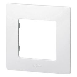 Legrand Niloe Rahmen 1-fach, 86x86x10mm, Thermoplast, Ultraweiß, 665001... LEGRAND-665001 3245066650012 (Abb. 1)