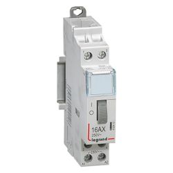 Legrand Fernschalter CX3, 2 Schließer, 16A, 250V, 1 TE, 412412... LEGRAND-412412 3245064124126 (Abb. 1)