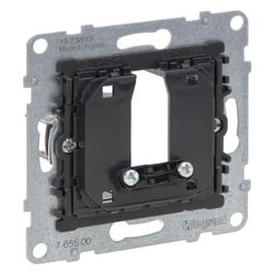 Legrand Kabelauslass-Einsatz SEANO, Unterputz, mit Zugentlastung, 12mm, IP20, 765500... LEGRAND-765500 3414972553117 (Abb. 1)