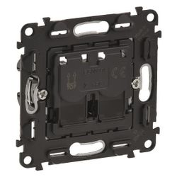 Legrand Datendose Valena In’Matic 2xRJ45, Kat. 6, Unterputz, 74,7x74,7x35,4mm, Weiß... LEGRAND-753043 3414970474919 (Abb. 1)